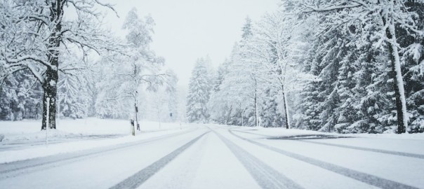 Snowy road