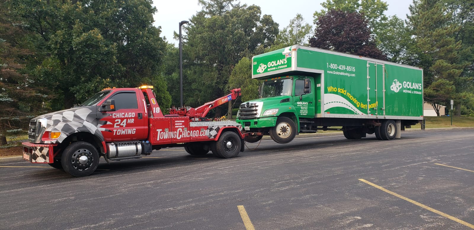 Heavy Duty Towing - Moving Truck